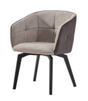 Стул HERTA 13367 LIGHT GREY серо-бежевый фото Стул HERTA 13367 LIGHT GREY серо-бежевый. Фото №1