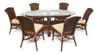 Комплект обеденный ANDREA GRAND (стол+6 кресел) Комплект обеденный ANDREA GRAND (стол+6 кресел)