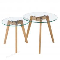 Комплект из двух круглых столиков CT-910 фото Комплект из двух круглых столиков CT-910. Фото №1