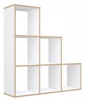 Стеллаж Polini Home Smart, белый фото Стеллаж Polini Home Smart, белый. Фото №1