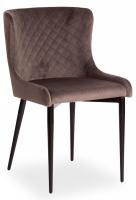 Стул MANTRA (mod. 713) ткань/металл, 49х61х82 см, высота до сидения 49 см, темно-серый barkhat 14/черный (поставляется по 4 шт) фото Стул MANTRA (mod. 713) ткань/металл, 49х61х82 см, высота до сидения 49 см, темно-серый barkhat 14/черный (поставляется по 4 шт). Фото №1