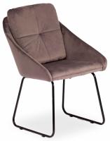 Кресло STAR (mod. CY-1919) вельвет/металл, 68 х 60 х 88 см , серый (HLR 24)/черный (поставляется по 4 шт) фото Кресло STAR (mod. CY-1919) вельвет/металл, 68 х 60 х 88 см , серый (HLR 24)/черный (поставляется по 4 шт). Фото №1