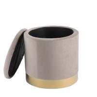 Пуф FS-006-40 темно бежевый фото Пуф FS-006-40 темно бежевый. Фото №1