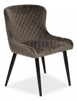 Стул SANSA ( mod.DC-2140 ) металл/вельвет, 50,5*61,5*80 см, серый вельвет (поставляется только по 2 шт) фото Стул SANSA ( mod.DC-2140 ) металл/вельвет, 50,5*61,5*80 см, серый вельвет (поставляется только по 2 шт). Фото №1