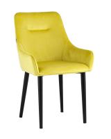 Стул Джоан велюр жёлтый фото Стул Джоан велюр жёлтый. Фото №1
