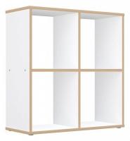 Стеллаж Polini Home Smart, белый фото Стеллаж Polini Home Smart, белый. Фото №1