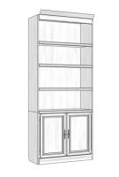 Шкаф модульный Оскар ММ-218-330 фото Шкаф модульный Оскар ММ-218-330