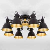 Люстра на штанге Eurosvet Denley 70112/8 черный