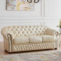 Диван-кровать B-128 (3-х местный) бежевый. Фото №1