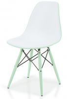 Стул ESF DC231A зеленый/белый