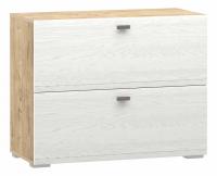 Тумба Snow wood НМ 011.87-01, Белое дерево, Дуб Бунратти фото Тумба Snow wood НМ 011.87-01, Белое дерево, Дуб Бунратти. Фото №1