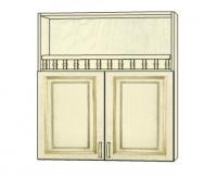 Шкаф настенный Злата ЗТ-3390 фото Шкаф настенный Злата ЗТ-3390