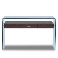 Консоль F-GW709 прозрачный/коричневый Консоль F-GW709 прозрачный/коричневый