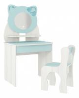 Набор детский Котенок, (600х370х1120) белый рамух/кэнди фото Набор детский Котенок, (600х370х1120) белый рамух/кэнди. Фото №1