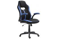 Стул Plast черный / голубой