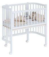 Кроватка Polini kids Simple 105, белый Кроватка Polini kids Simple 105, белый. Фото №1