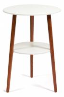 Подставка FLORISTE МДФ/дерево, 55*55*77 см, Белый (ножки орех) Подставка FLORISTE МДФ/дерево, 55*55*77 см, Белый (ножки орех)