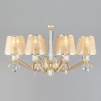 Подвесная люстра Eurosvet Alcamo 60103/8 перламутровое золото фото Подвесная люстра Eurosvet Alcamo 60103/8 перламутровое золото. Фото №1