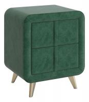 Тумба прикроватная Софи 2, (480х370х580) малахит (велюр) фото Тумба прикроватная Софи 2, (480х370х580) малахит (велюр). Фото №1