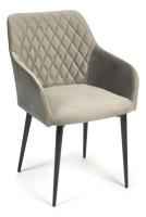 Кресло BREMO (mod. 708) ткань/металл, 58х55х83 см, высота до сиденья 48 см, серый barkhat 26/черный (поставляется по 4 шт) фото Кресло BREMO (mod. 708) ткань/металл, 58х55х83 см, высота до сиденья 48 см, серый barkhat 26/черный (поставляется по 4 шт). Фото №1