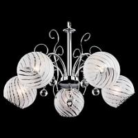 Подвесная люстра Eurosvet Lotos 30002/5 хром. Фото №1