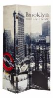 Ширма BROOKLYN (3 створки) 40x180 см Ширма BROOKLYN (3 створки) 40x180 см. Фото №1