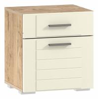 Тумба прикроватная Livorno НМ 013.62 Софт Панакота, Дуб Бунратти. Фото №1