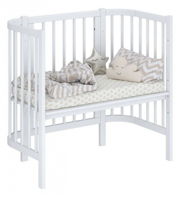 Кроватка Polini kids Simple 120, белый фото Кроватка Polini kids Simple 120, белый. Фото №3