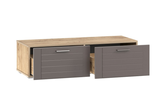 Тумба ТВА  Livorno  НМ 011.34, Софт Графит, Дуб Бунратти. Фото №2