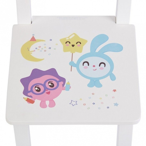 Набор для детской Polini Kids Малышарики 105 S, белый. Фото №8