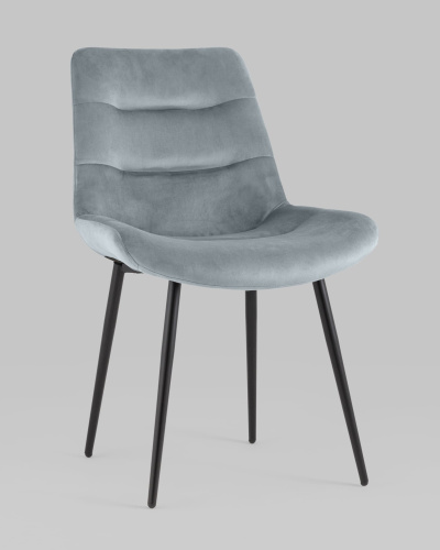 Стул Остин велюр серый. Фото №3