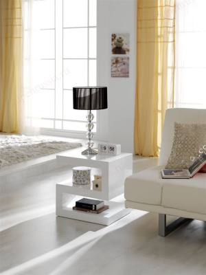 Стол консоль DUPEN 25-20 белый фото Стол консоль DUPEN 25-20 белый. Фото