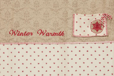 Штора на завязках Secret De Maison Christmas Mood фото Штора на завязках Secret De Maison Christmas Mood. Фото №4