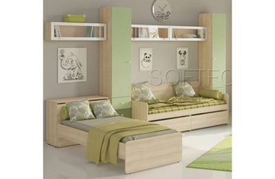 Кровать односпальная на каркасе Силуэт. Фото №4