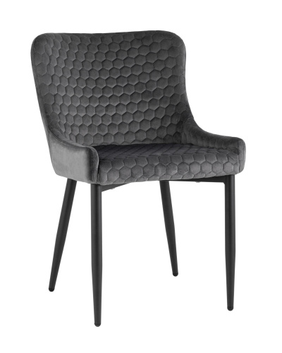 Стул Ститч Хани велюр серый. Фото №1