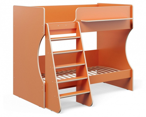 Кровать двухъярусная Р434 Капризун 3, оранжевый. Фото №3