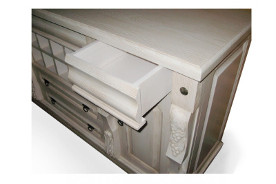 Комод-бар Викинг GL-05/01 (браширование). Фото