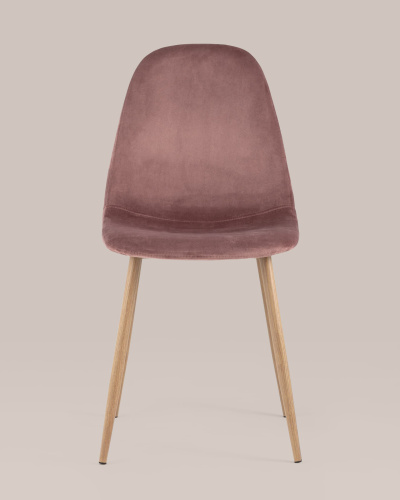 Стул Валенсия велюр пыльно-розовый. Фото №5