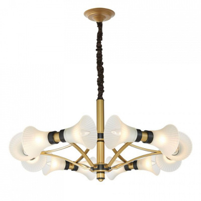 Подвесная люстра Favourite Cornu 2549-12P фото Подвесная люстра Favourite Cornu 2549-12P. Фото №2