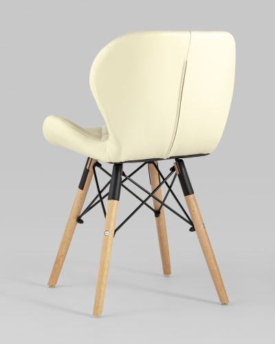 Стул Бон экокожа бежевый фото Стул Бон экокожа бежевый. Фото №7