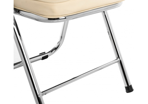 Стул Chair раскладной бежевый. Фото №8