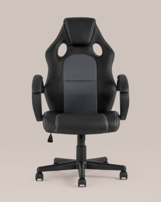 Кресло игровое TopChairs Renegade серое фото Кресло игровое TopChairs Renegade серое. Фото №5