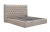 Кровать 1726 BEIGE бежевая с ящиком для белья. Фото №10