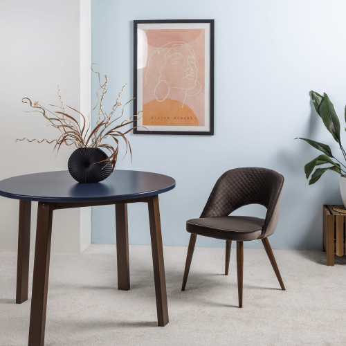 Кресло Lars Карб/Тёмный Орех. Фото №9