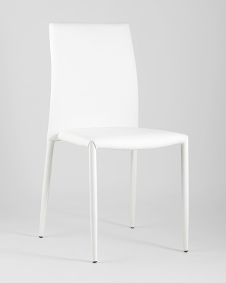 Стул ABNER экокожа белый. Фото