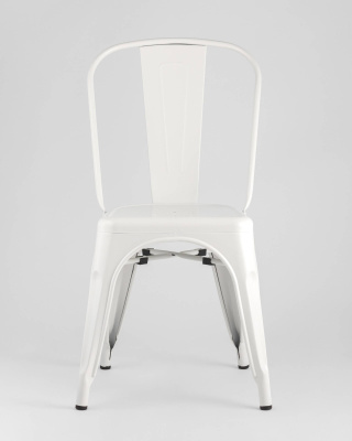Стул TOLIX белый матовый. Фото