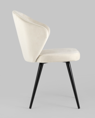 Стул Танго велюр кремовый. Фото