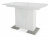 Стол Фрегат обеденный (белый/стекло белое). Фото №1