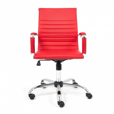 Кресло URBAN-LOW кож/зам, красный, 36-161. Фото №2