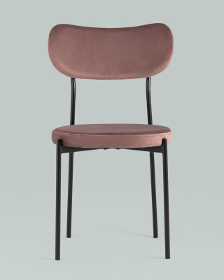 Стул Барбара велюр пыльно-розовый фото Стул Барбара велюр пыльно-розовый. Фото №5